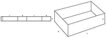 Kartonage mit dem FEFCO-Code 0501