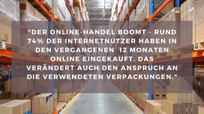 Der Onlinehandel boomt
