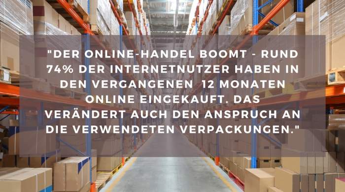 Der Onlinehandel boomt