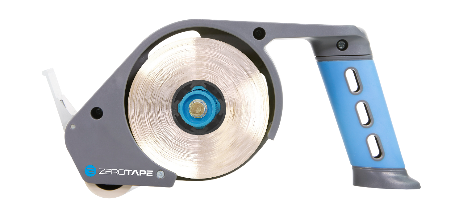 ZeroTape First Handabroller in der Farbe Blau