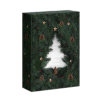 Weihnachtsversandkarton mit Tannenbaum