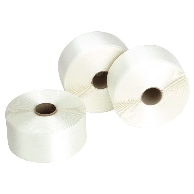 weißes Polyester-Textil Umreifungsband kaufen