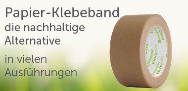Nachhaltiges Papierklebeband bei enviropack.de kaufen