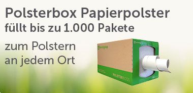 Polsterboss Polsterbox - füllt bis zu 1.000 Pakete