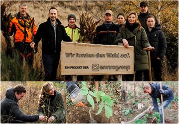 Projekt von enviropack: heimische Wälder aufforsten 