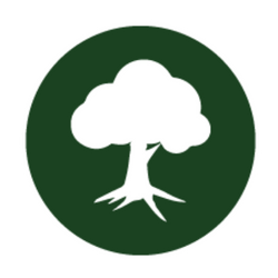 dunkelgrüner Baum Logo Nachhaltigkeit