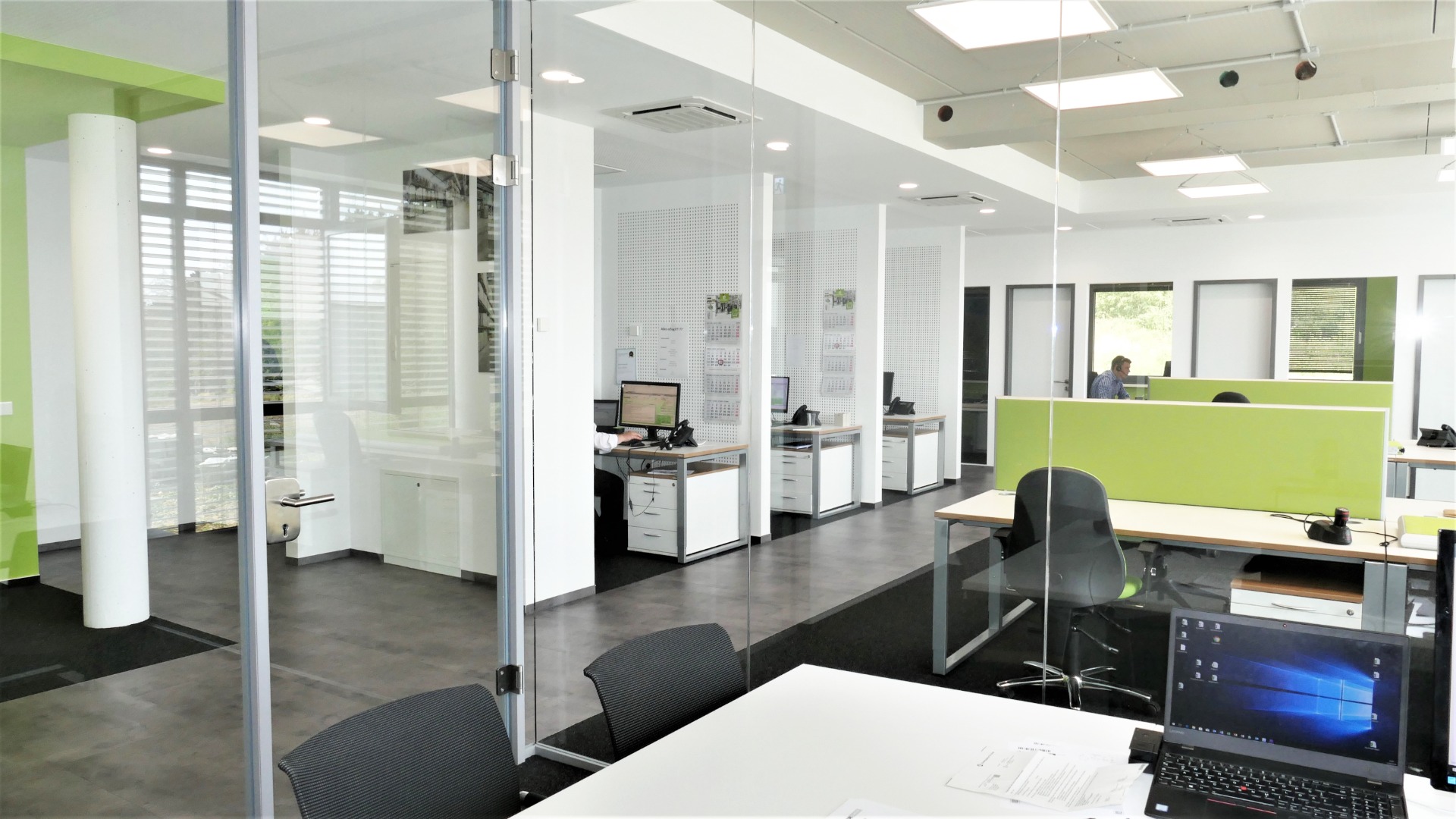 Gebäude Innenansicht Büros der envirogroup GmbH