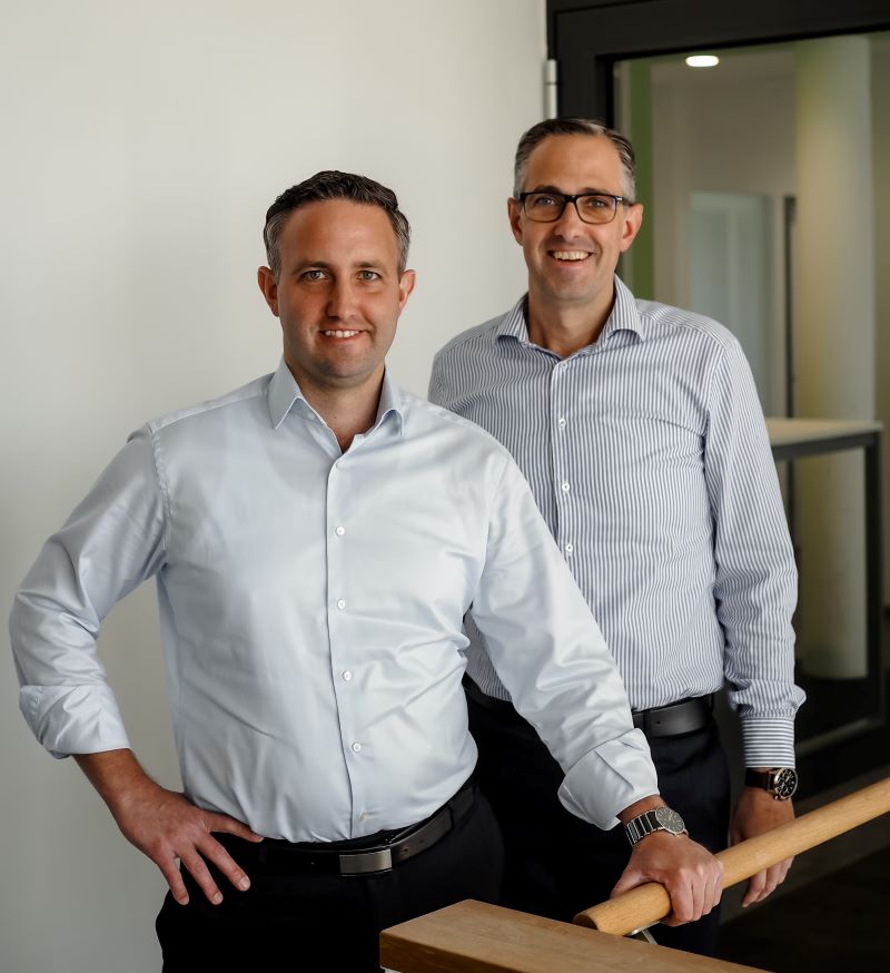 Daniel und Nils Brusius, Geschäftsführer der Enviro Group GmbH