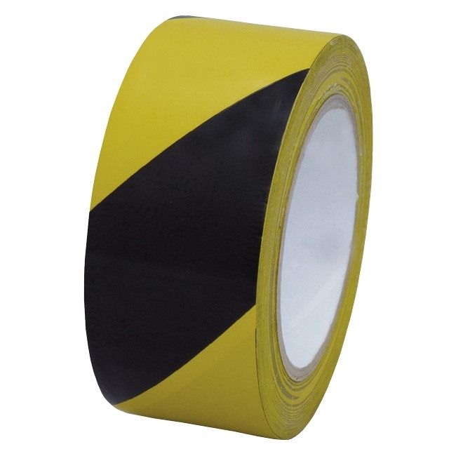 Bodenmarkierungsband Warnband Abstandsband Warnklebeband 100 mm Schwarz Gelb 