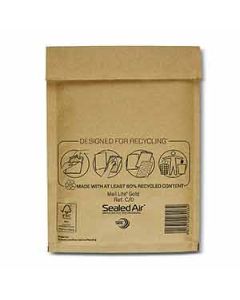 Luftpolster Versandtasche Gold