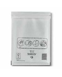 Luftpolstertasche Weiß