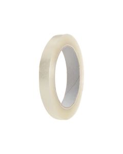 Dünnes Klebeband, 12 mm x 66 m, transparent - PVC