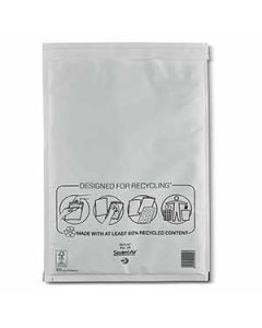 Luftpolstertasche Weiß