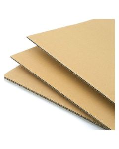 Wellpapp-Zuschnitt aus Karton 1180 x 780 mm zweiwellig