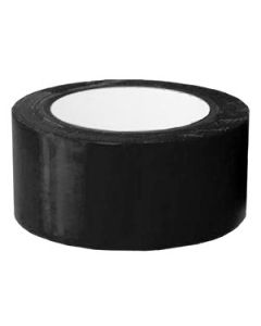 Packband schwarz (PVC) 50 mm x 66 lfm.