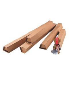 Trapez Versand- und Archivbox, 610 x 105/55 x 75 mm