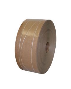 Nassklebeband fadenverstärkt 70 mm x 200 lfm. braun