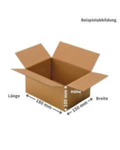 Faltkarton 180 x 150 x 100 mm 1-wellig