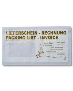 Begleitpapiertaschen Aufdruck: Frohe Weihnachten