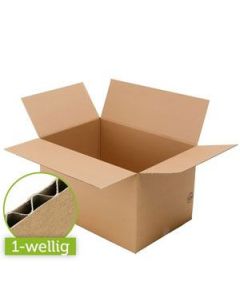 Faltkarton 1-wellig 390 x 290 x 250 mm, Qual. 1.3 B