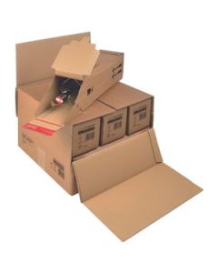 ColomPac® Passende Umkartons für DHL zertifizierte Flaschenversandverpackung