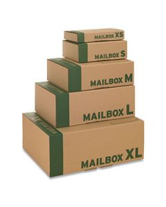 MAILBOX Post-Versandkarton mit Steckverschluss