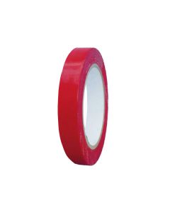 Dünnes Klebeband, 19 mm x 66 m, rot