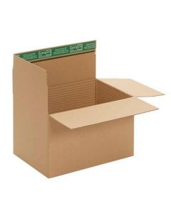 Karton mit Automatikboden, 165 x 120 x 100 mm, Höhenrillung 70-100 mm Karton mit Automatikboden, 165 x 120 x 100 mm, Höhenrillung 70-100 mm