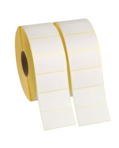 Haftetiketten Blanco Rollen, 105 x 200 mm, 40 mm Kern
