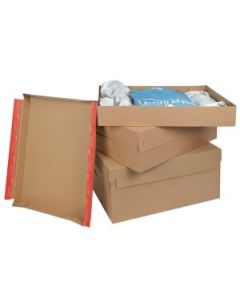 ColomPac® Eurobox Karton Größe XL BODEN - 570 x 382 x 94 mm