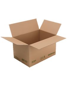 Versandkarton GREEN BOX 580 x 580 x 580 mm, 100 % recyceltes Material