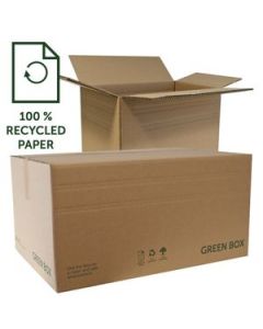 Versandkarton GREEN BOX 350 x 300 x 200 mm, 100 % recyceltes Material Versandkarton GREEN BOX 350 x 300 x 200 mm, 100 % recyceltes Material