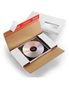Jewelcase Versandbrief DIN lang, weiß