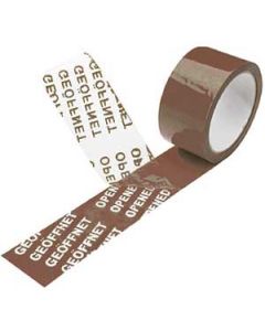 EnvoTape® SAFE Sicherheitsklebeband Braun, 50 mm x 50 lfm. EnvoTape® SAFE Sicherheitsklebeband Braun, 50 mm x 50 lfm.
