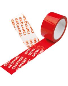 EnvoTape® SAFE Sicherheitsklebeband Rot, 50 mm x 50 lfm.