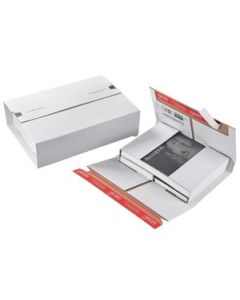 ColomPac® starke Universal-Versandverpackung, weiß - 305 x 230 x -92 mm