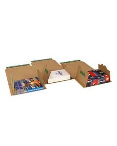 Wickelkarton aus Graspapier 300 x 220 x 80 mm, DIN A4