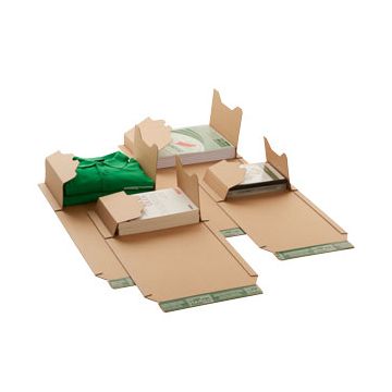 Buchversandverpackung ECO PLUS zum Wickeln. Buchversandverpackung ECO PLUS zum Wickeln.
