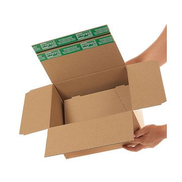 Flixbox return braun 1-wellig, 430 x 310 x 210 mm, DIN A3 Flixbox return braun 1-wellig, 430 x 310 x 210 mm, DIN A3