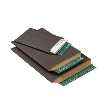 Versandtasche Vollpappe schwarz, 205 x 262 x -30 mm Versandtasche Vollpappe schwarz, 205 x 262 x -30 mm