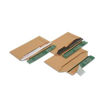 Versandtasche DIN Lang zur Querbefüllung, offene Wellpappe Versandtasche DIN Lang zur Querbefüllung, offene Wellpappe