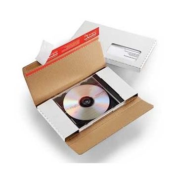 Jewelcase Versandbrief DIN lang, weiß Jewelcase Versandbrief DIN lang, weiß