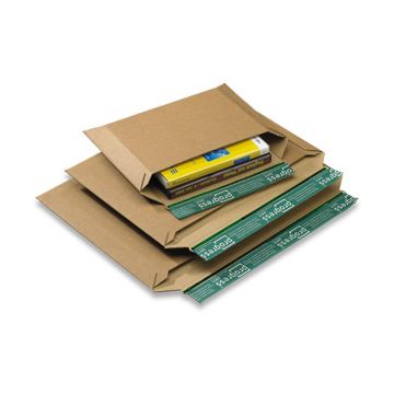 Versandtasche ECO aus Wellpappe, 400 x 285 x -30 mm Versandtasche ECO aus Wellpappe, 400 x 285 x -30 mm