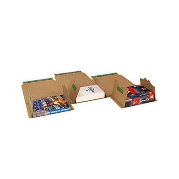 Wickelkarton aus Graspapier 300 x 220 x 80 mm, DIN A4 Wickelkarton aus Graspapier 300 x 220 x 80 mm, DIN A4