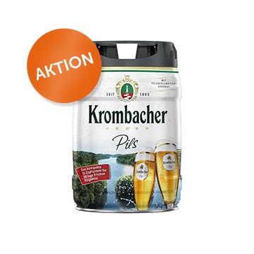 Krombacher 5 Liter Fass
