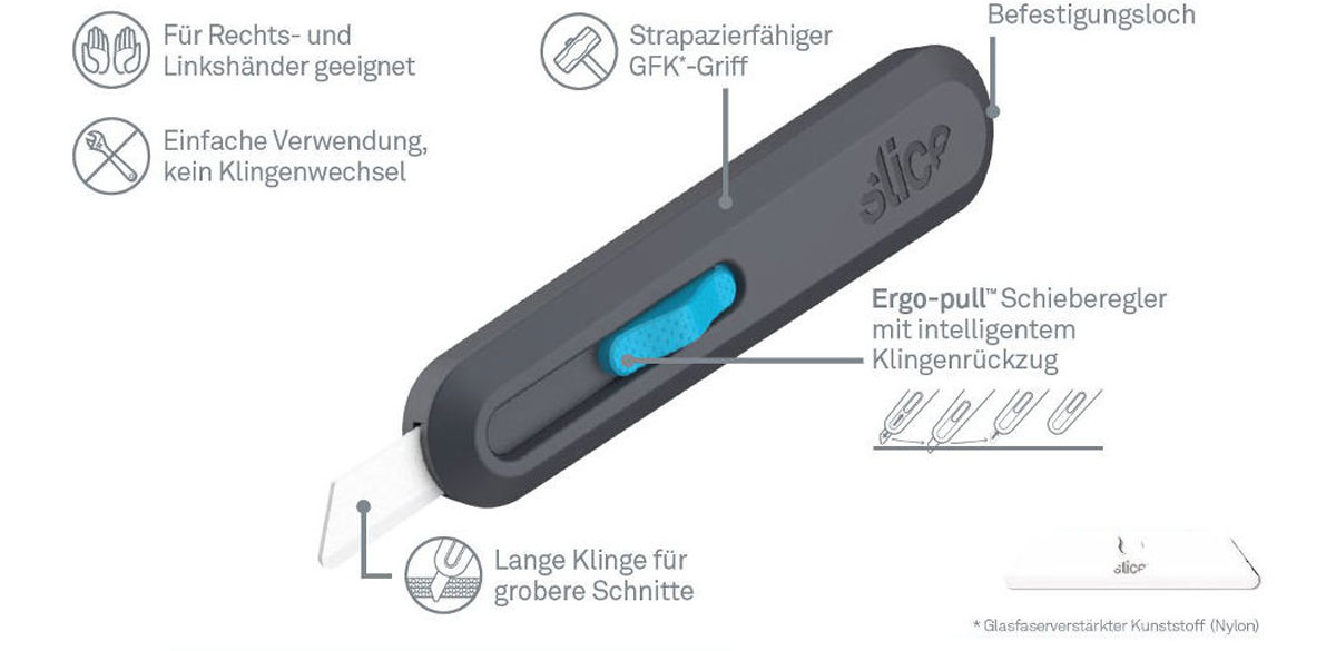 Intelligentes Cuttermesser