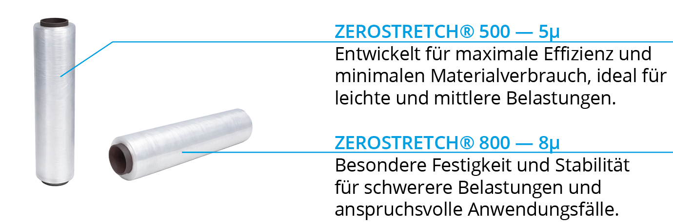 ZeroTape First Handabroller in der Farbe Blau
