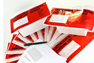 Begleitpapiertaschen Begleitpapiertaschen