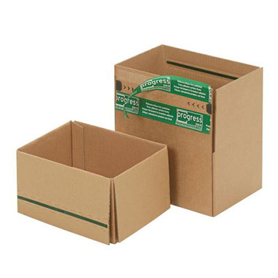 =1-welliger Karton mit Zweifachverschluss Karton mit Zweifachverschluss