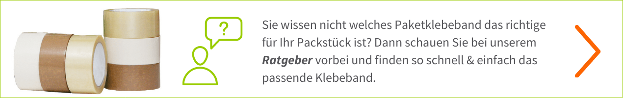 Ratgeber für Packband